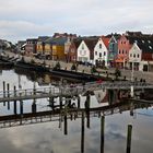 Husum - Blick auf den Binnenhafen...