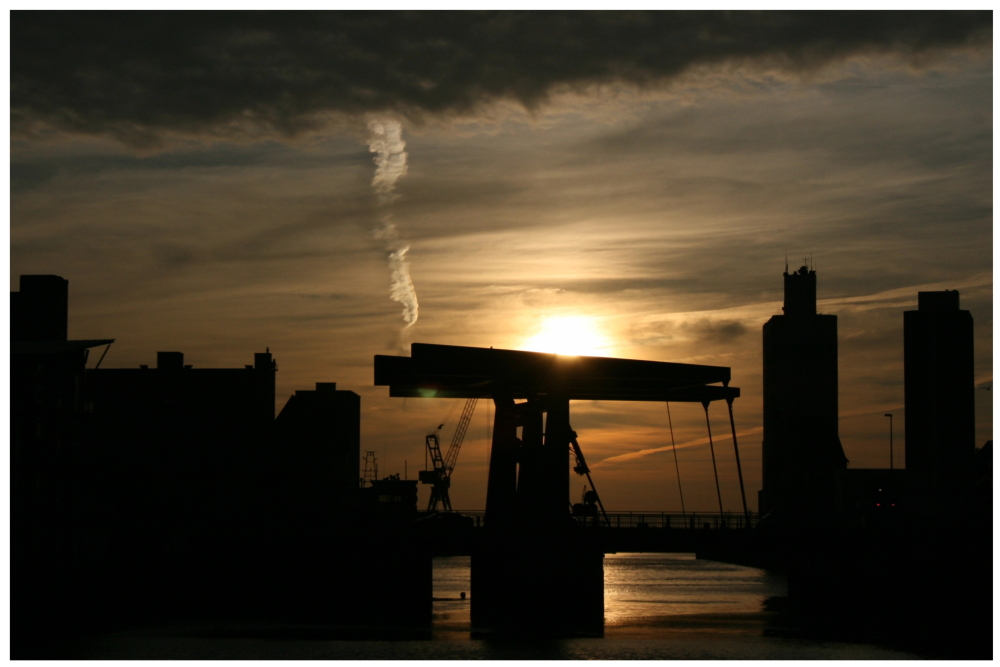 Husum, graue Stadt am Meer.