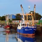 Husumer Fischereihafen am Sommerabend