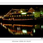 Husumer Hafen bei Nacht