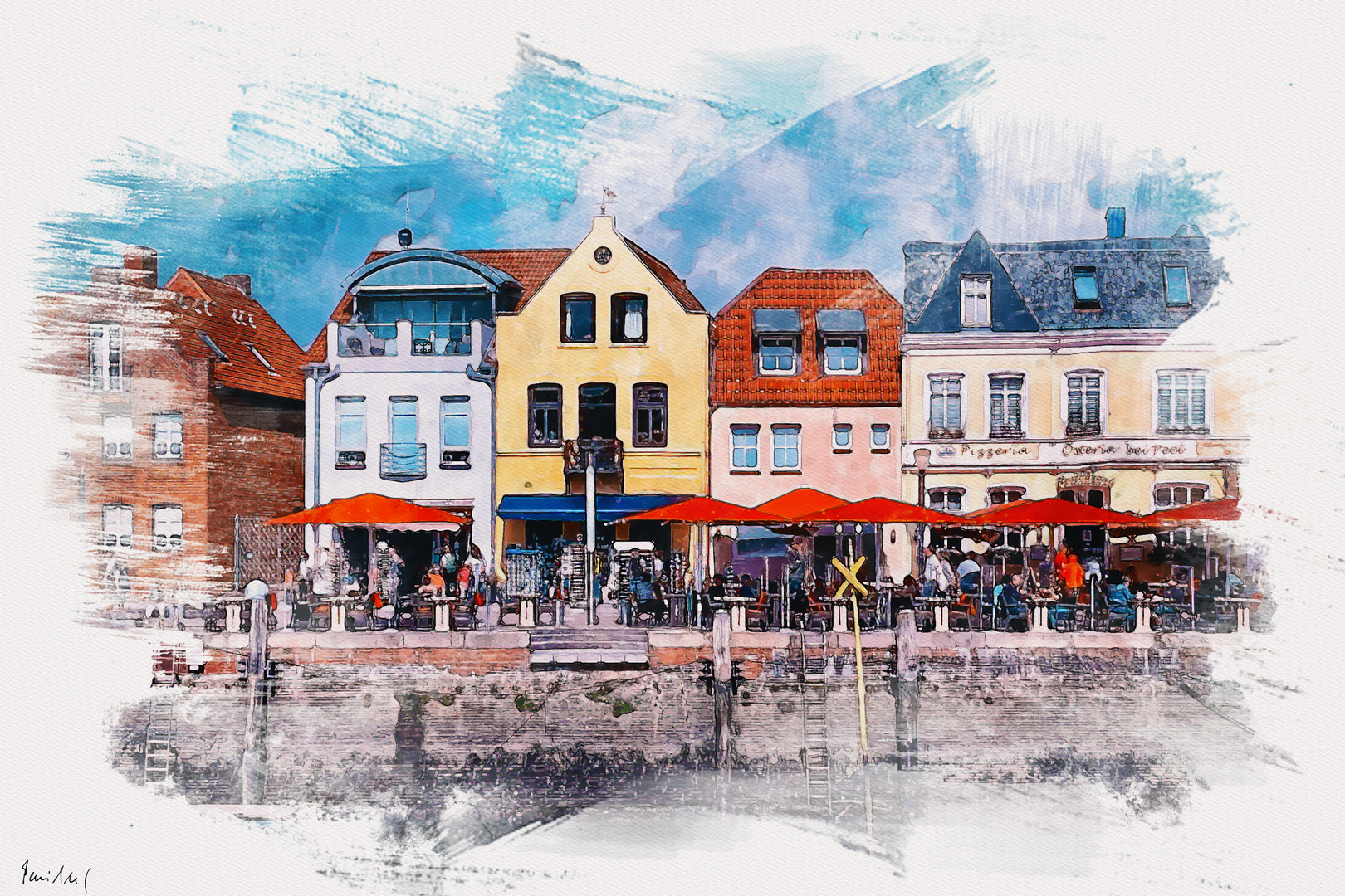 Husum_watercolor_01