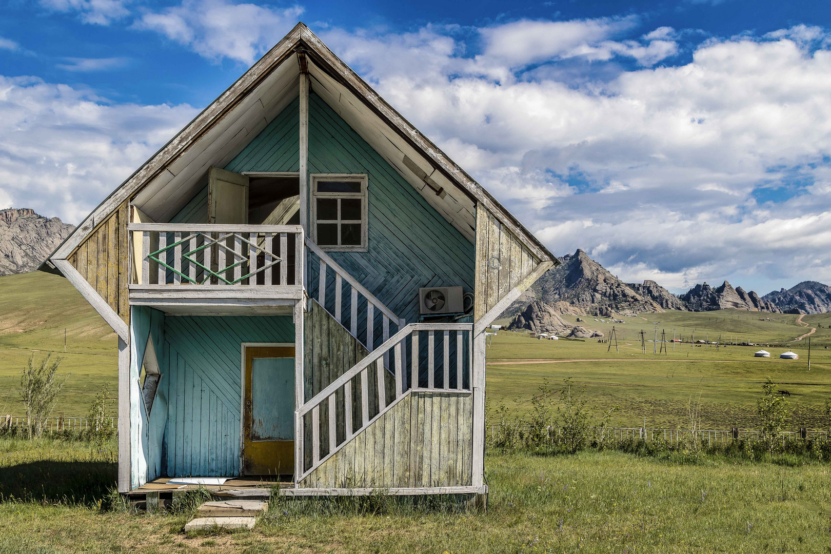 Hut at Gorkhi Terelj National Park