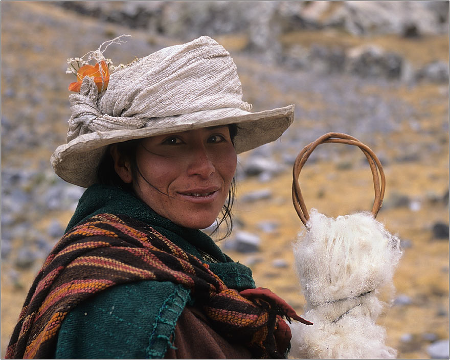 Hutmode in Peru