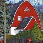 Huttenstraße in Rot-Weiß-Grün