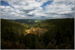 Huzenbacher See mit Blick ins Murgtal