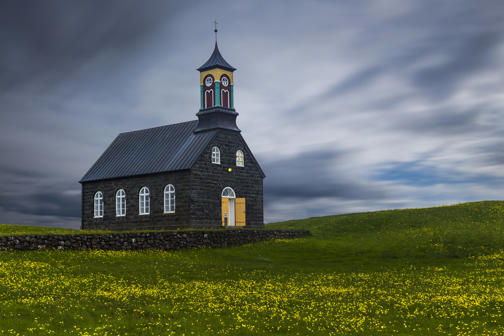 Hvalsneskirkja, Island-Iceland