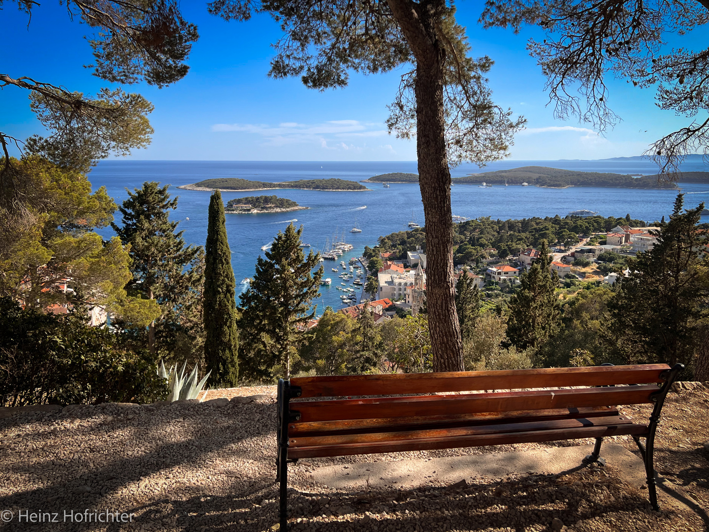 Hvar Kroatien Stadthafen