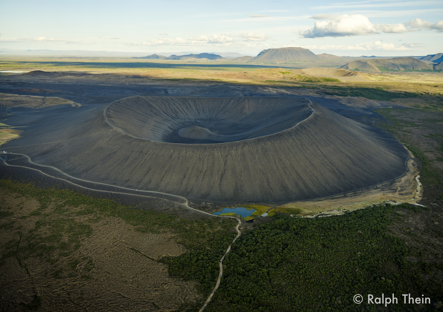 Hverfjall-Krater