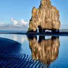 Hvítserkur. Ein zu Stein gewordener Troll in Island