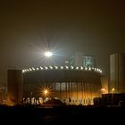 Hybridkühlturm Moorburg im Nebel: Bau geht voran!