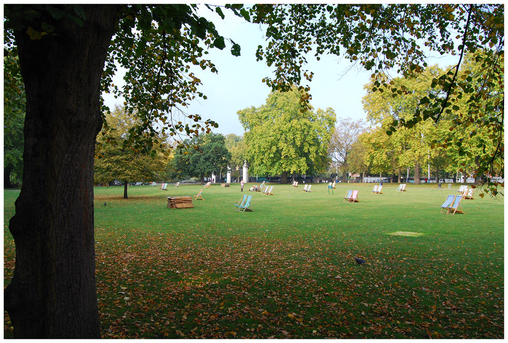 Hyde Park im Herbst