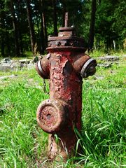 Hydrant im alten Olympiapark