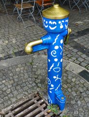 Hydrant im neuen Look