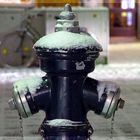 Hydrant im Schnee