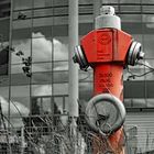 Hydrant vor dem VfL-Stadion