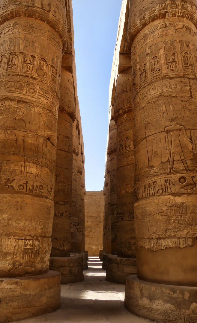 Hypostylhalle Karnak Tempel