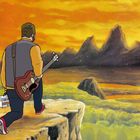 Hyrule Bassist Sunset