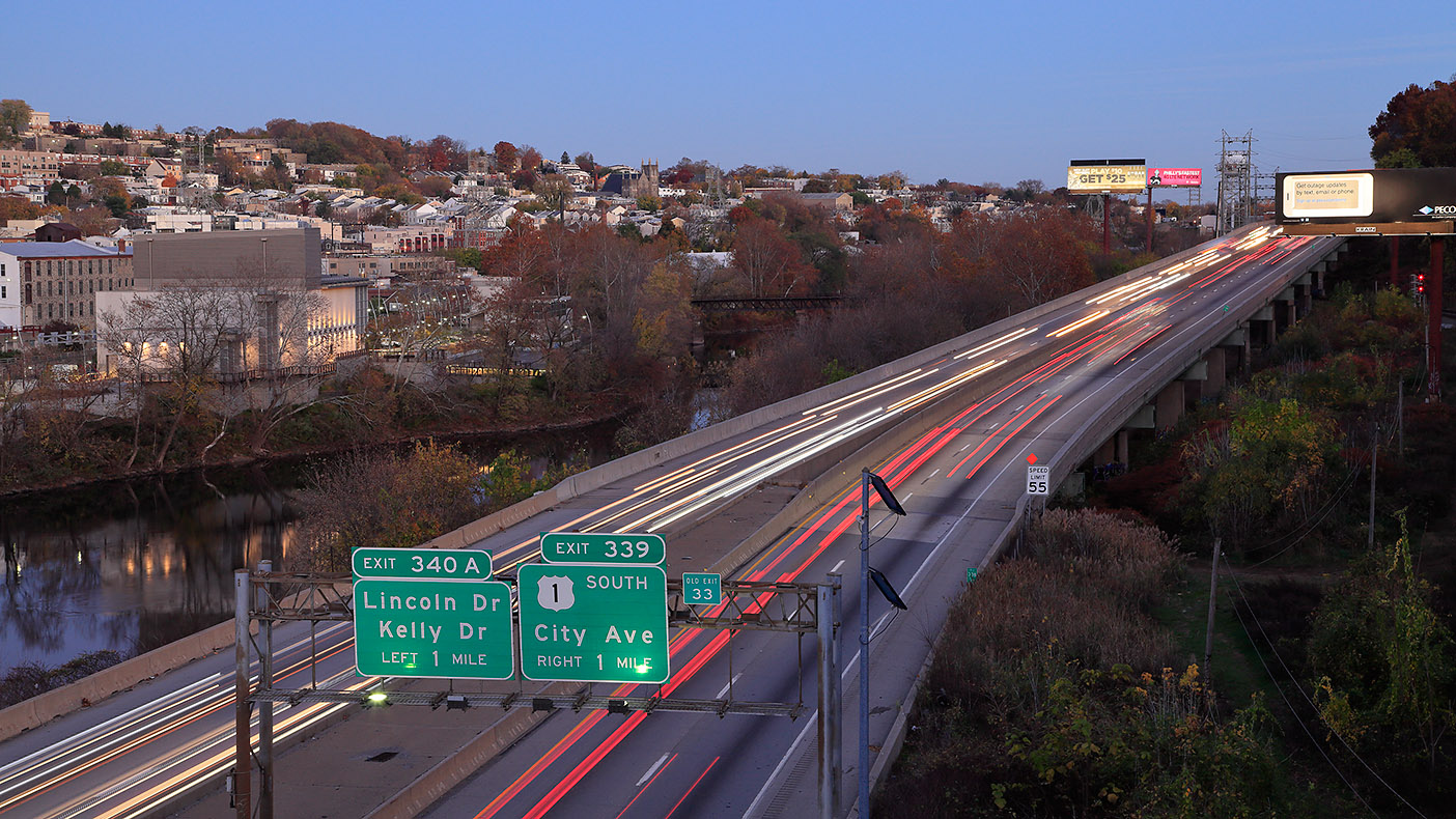 I-76 bei Manayunk