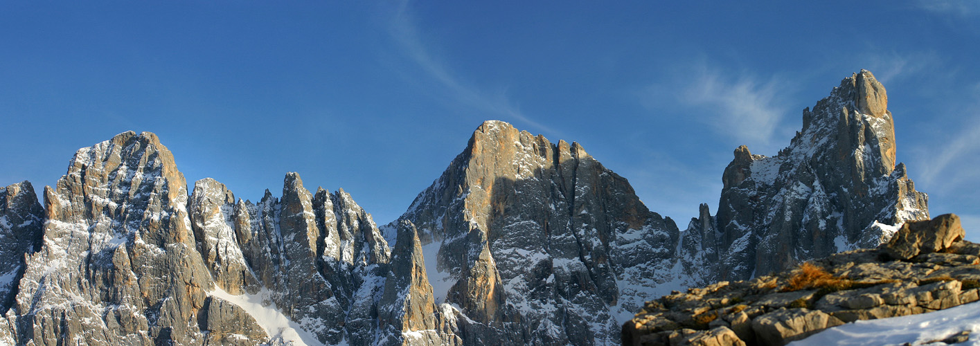 I Bureloni, la Vezzana ed il cimon della Pala