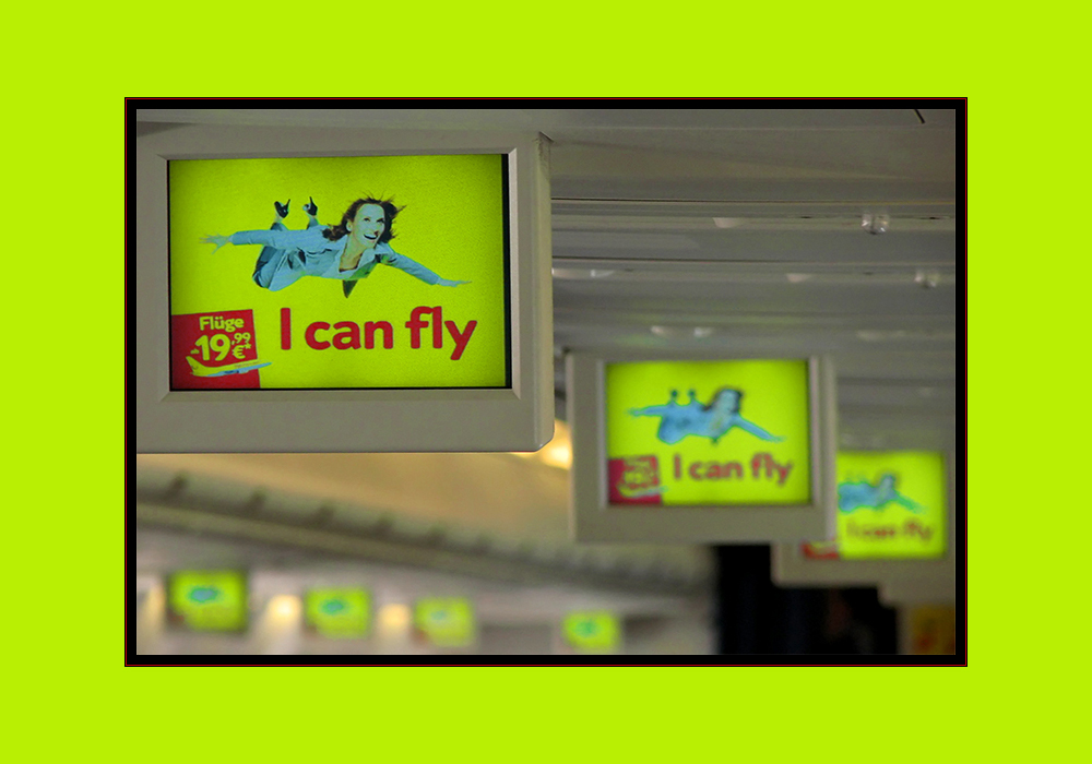 I can fly