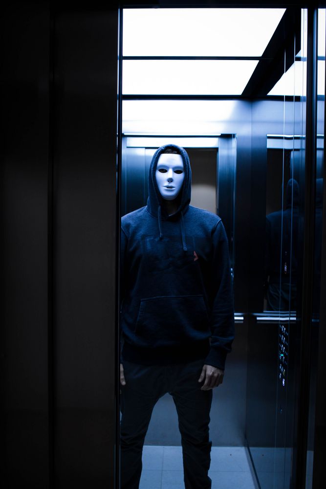 I can see you you can't see me... Foto & Bild people, spezial