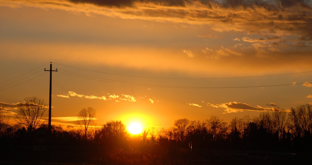 i colori del tramonto