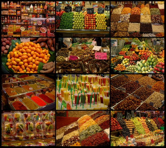 I colori della Boqueria