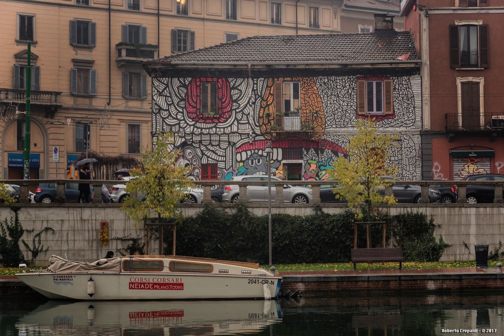 i colori della darsena di Milano