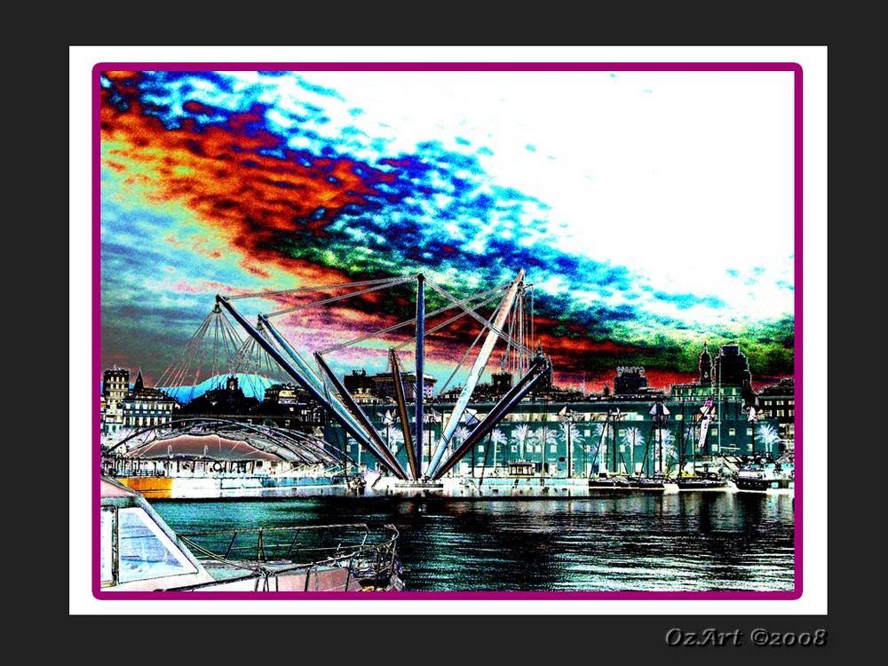 " I colori della mia "Zena" - Il Porto Antico "