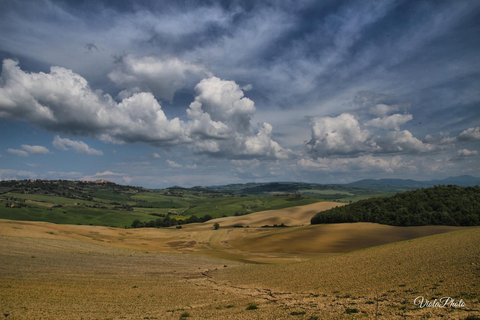 I colori della Val d'Orcia