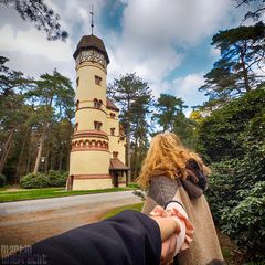  I Follow You: Wasserturm im Ohlsdorfer Friedhof