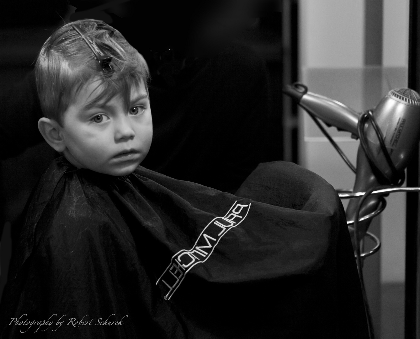 I get my first haircut