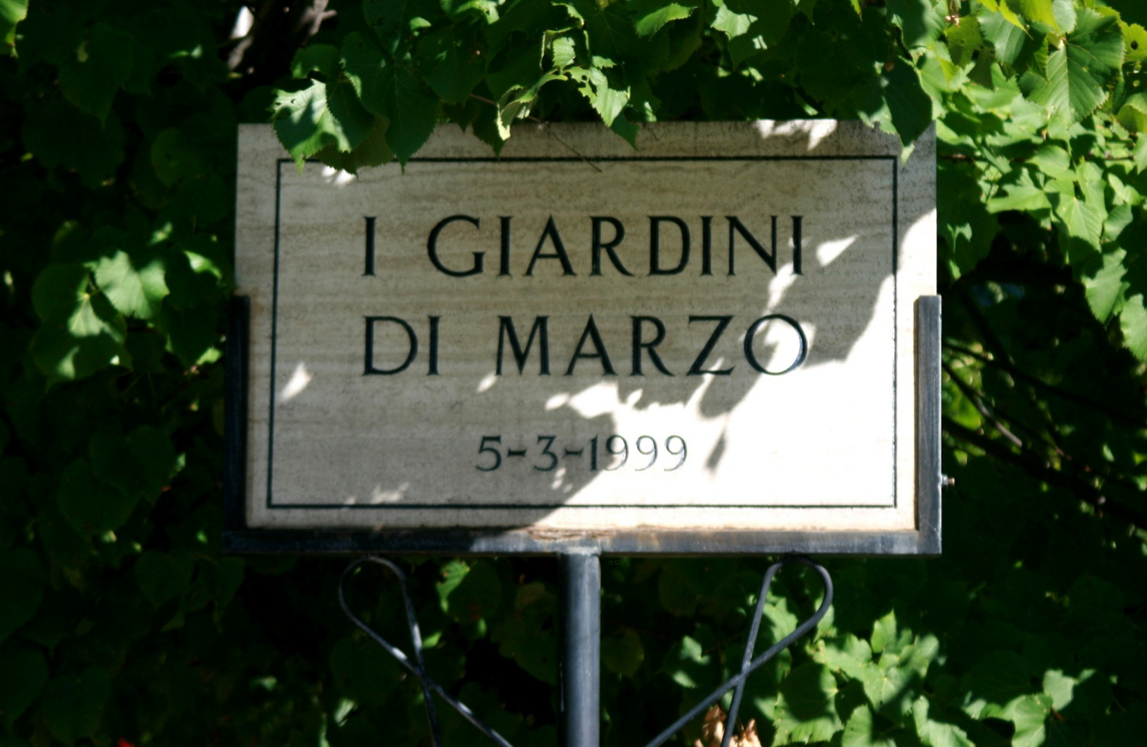 I giardini di marzo ( da Catturando ricordi)