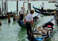 i gondolieri di Venezia