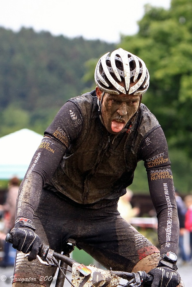 "I hate mud-races"...