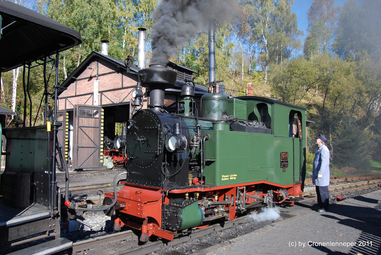 I K abfahrtbereit in Jöhstadt