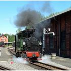 I-K Nr. 54 und IV-K Nr. 145 im Bahnhof Bertsdorf