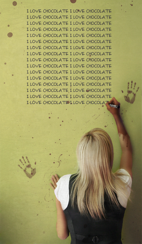 i love chocolate