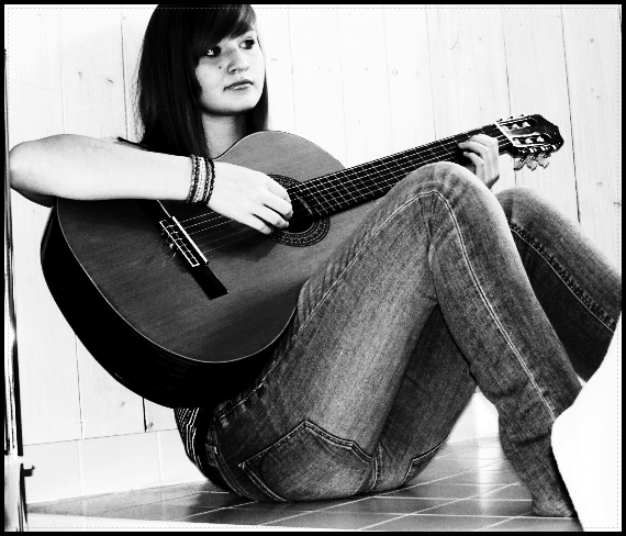 i love my guitar 