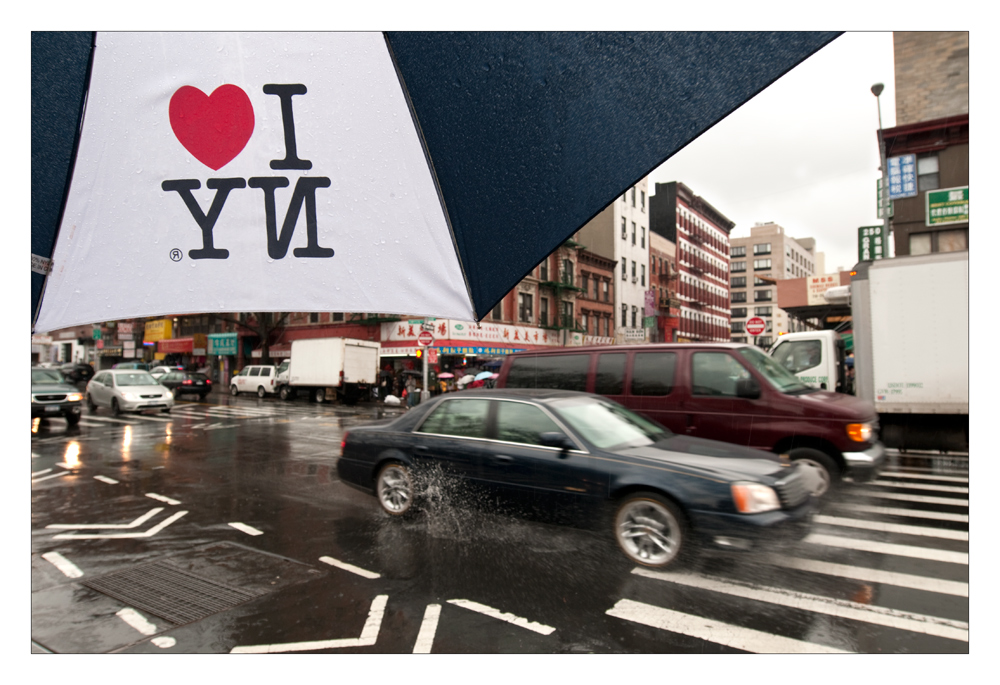 I Love NY - auch bei Regen