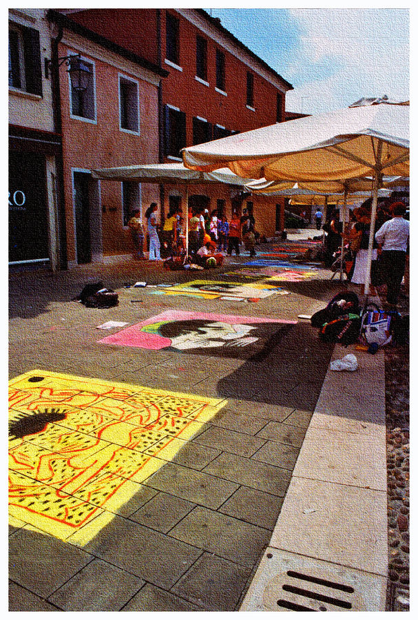 I Madonnari al lavoro