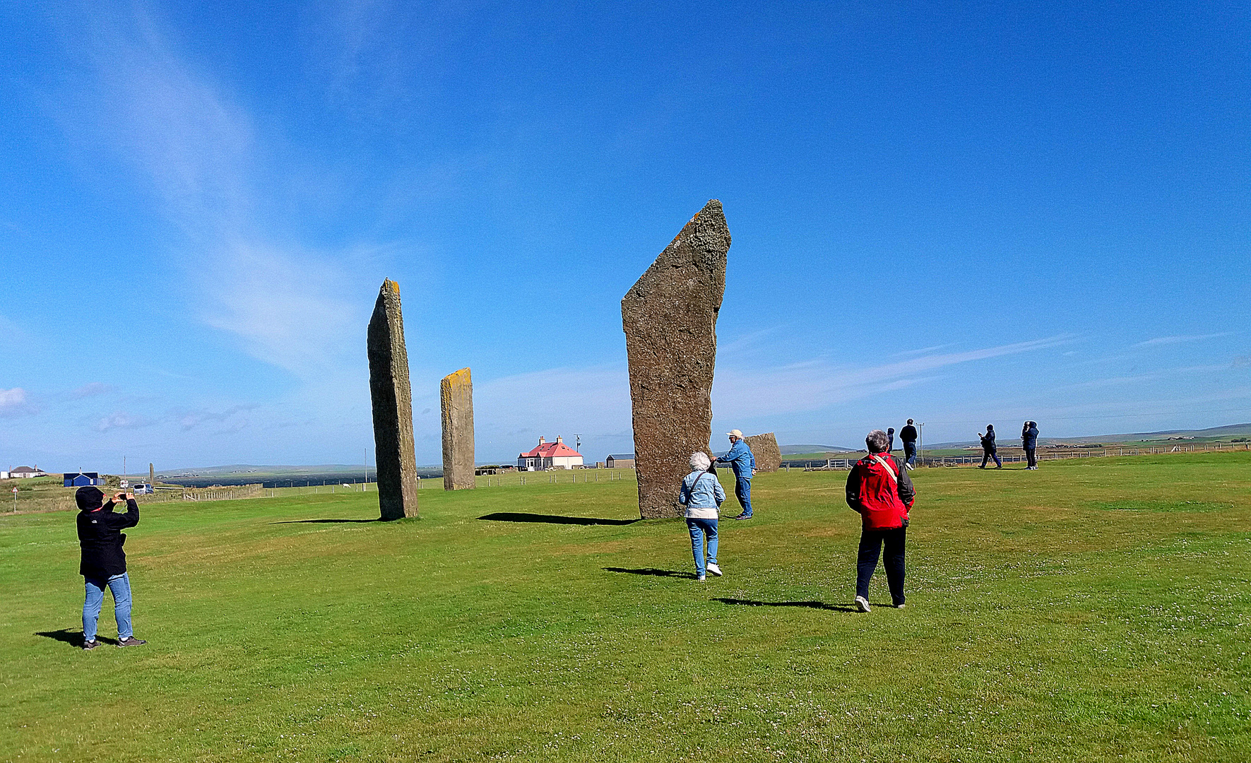 I menhir di  Stenness..Mainland...Orcadi