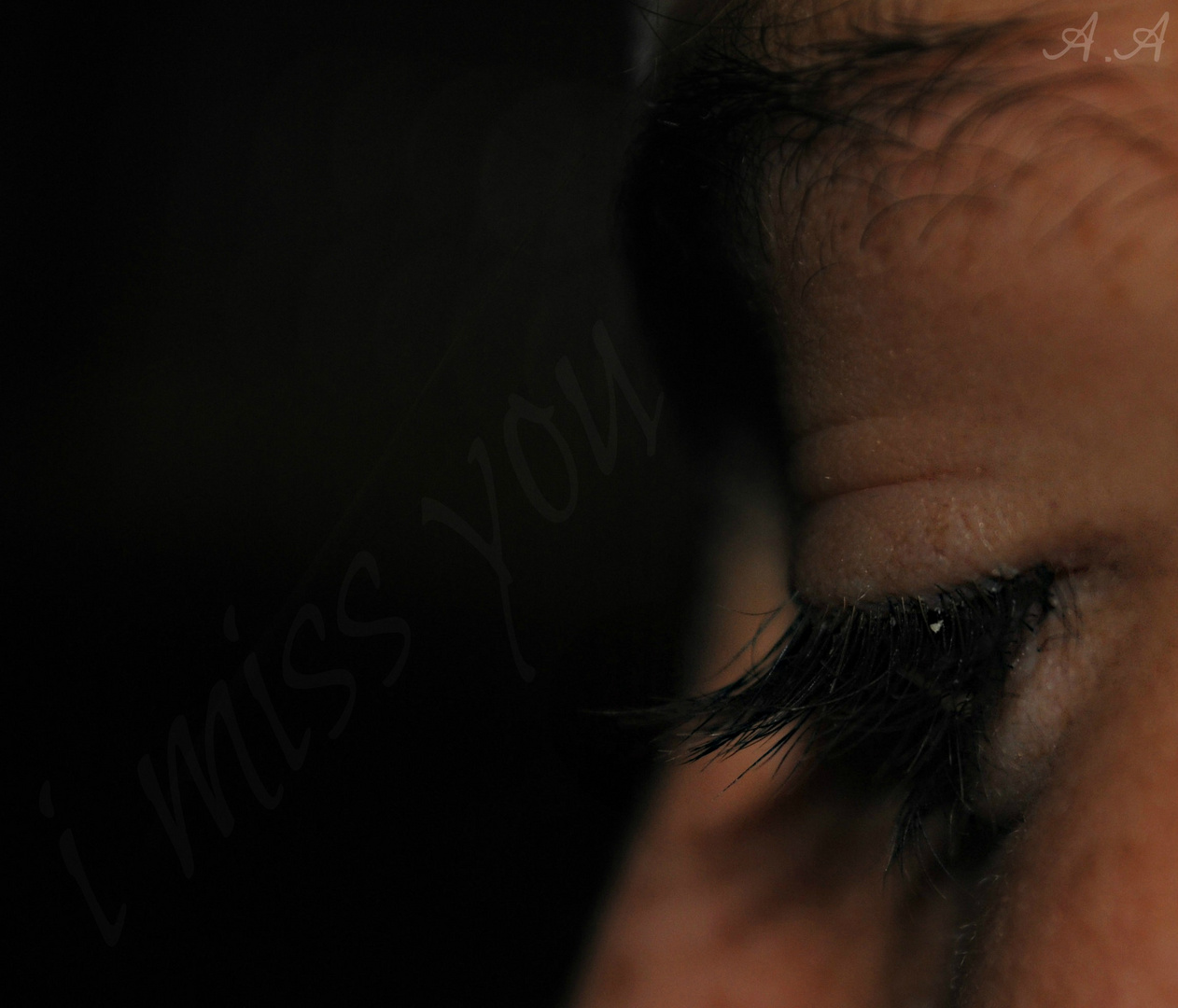 I miss you// te hecho de menos