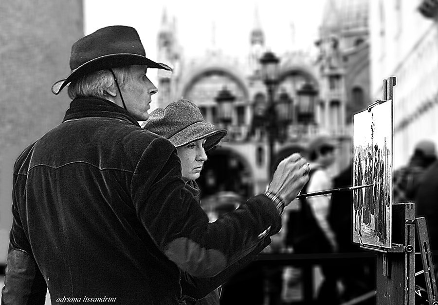 I pittori a Venezia