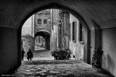 I portici di Bergamo alta