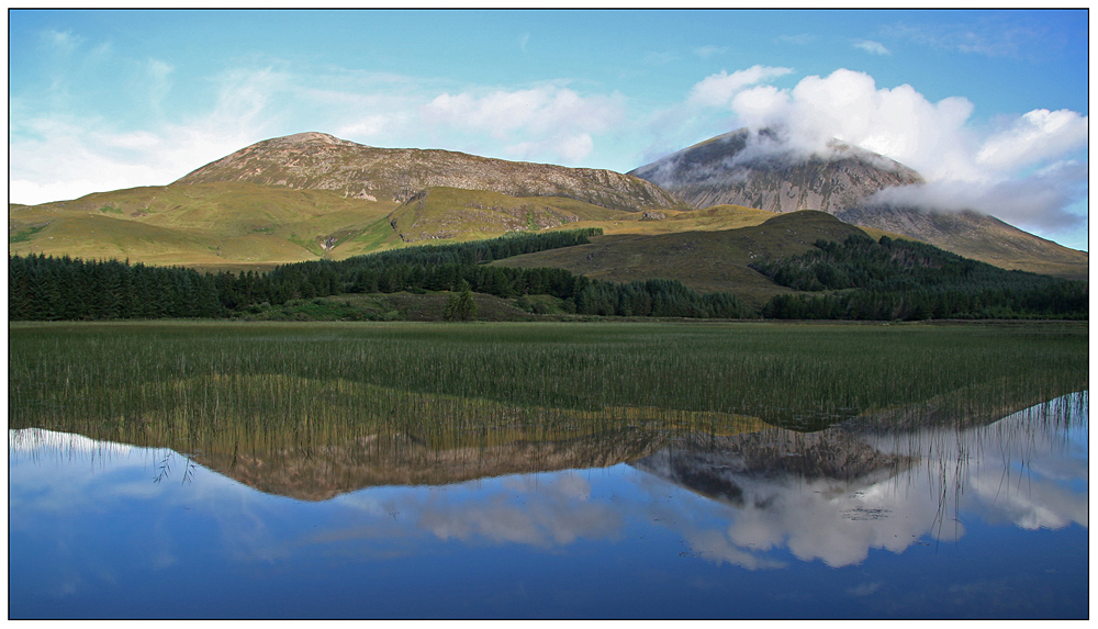 I Red Cuillin dell'isola di Skye.