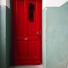 I see a red door.....