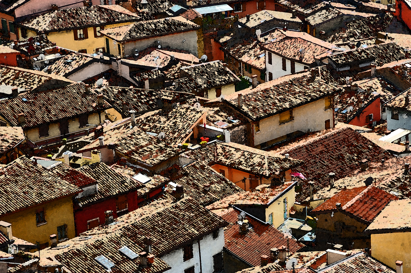 I tetti di Malcesine