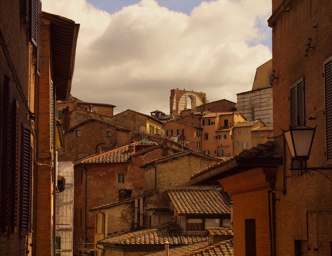 i tetti di Siena