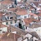 I tetti vecchi in Portogallo